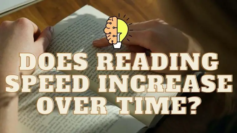 Does Reading Speed Increase Naturally Over Time?